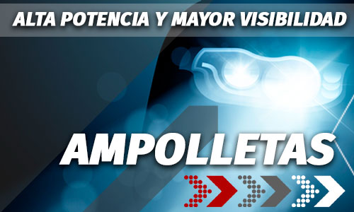 Ampolletas Led y Halogenas para iluminación y seguridad en carreteras