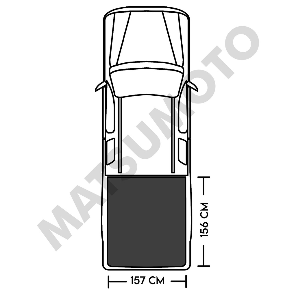 Cubre Pick Up Tapa Rigida Plegable Nissan New Navara NP300 (2016 - ON)