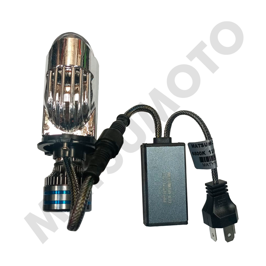 Set ampolletas V33 microtecnologia con disipador y turbo 6.000 lumenes