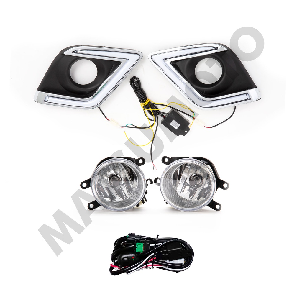 Super Kit Halogeno with DRL para Hilux Revo (2016-2020)