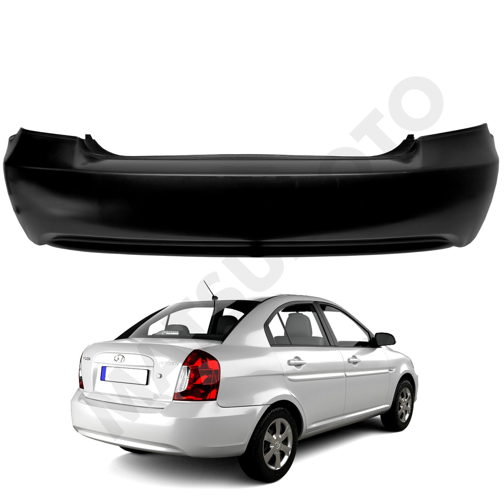 Parachoque Trasero para Hyundai New Accent (2006 - 2011)