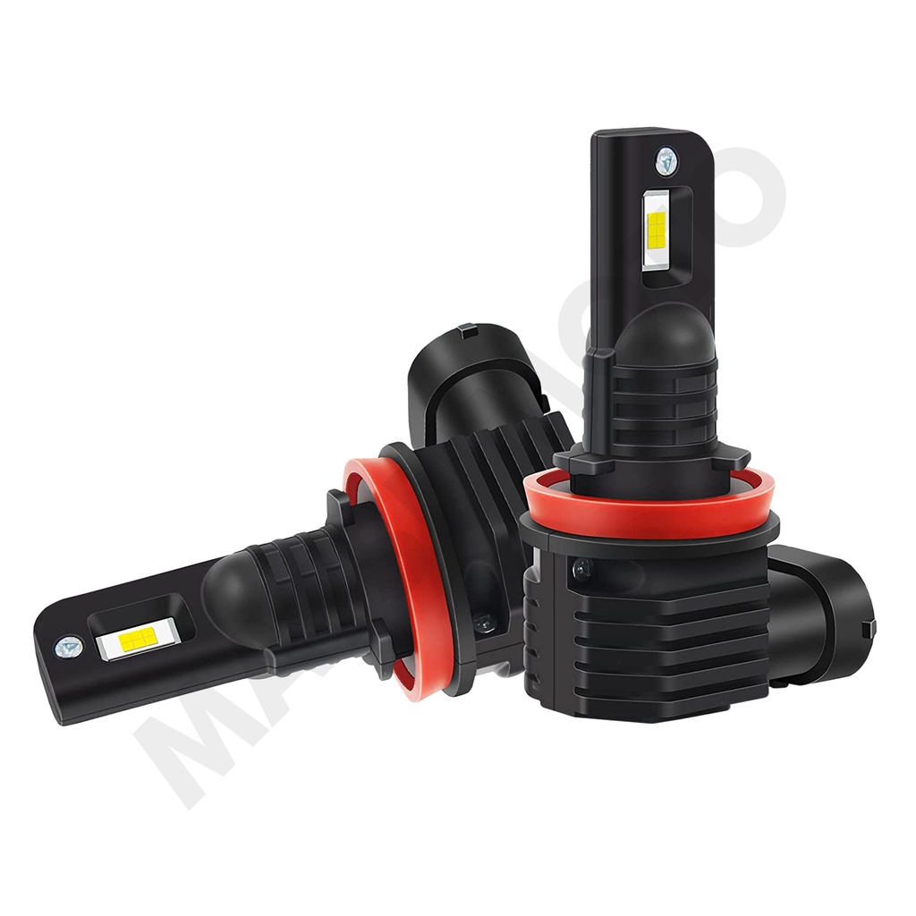 Set Ampolletas X-MAX V8 LED microtecnología con disipador 14.000 lumenes