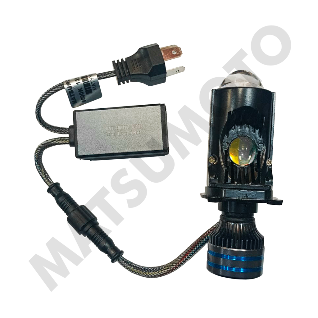 Set ampolletas V33 microtecnologia con disipador y turbo 6.000 lumenes