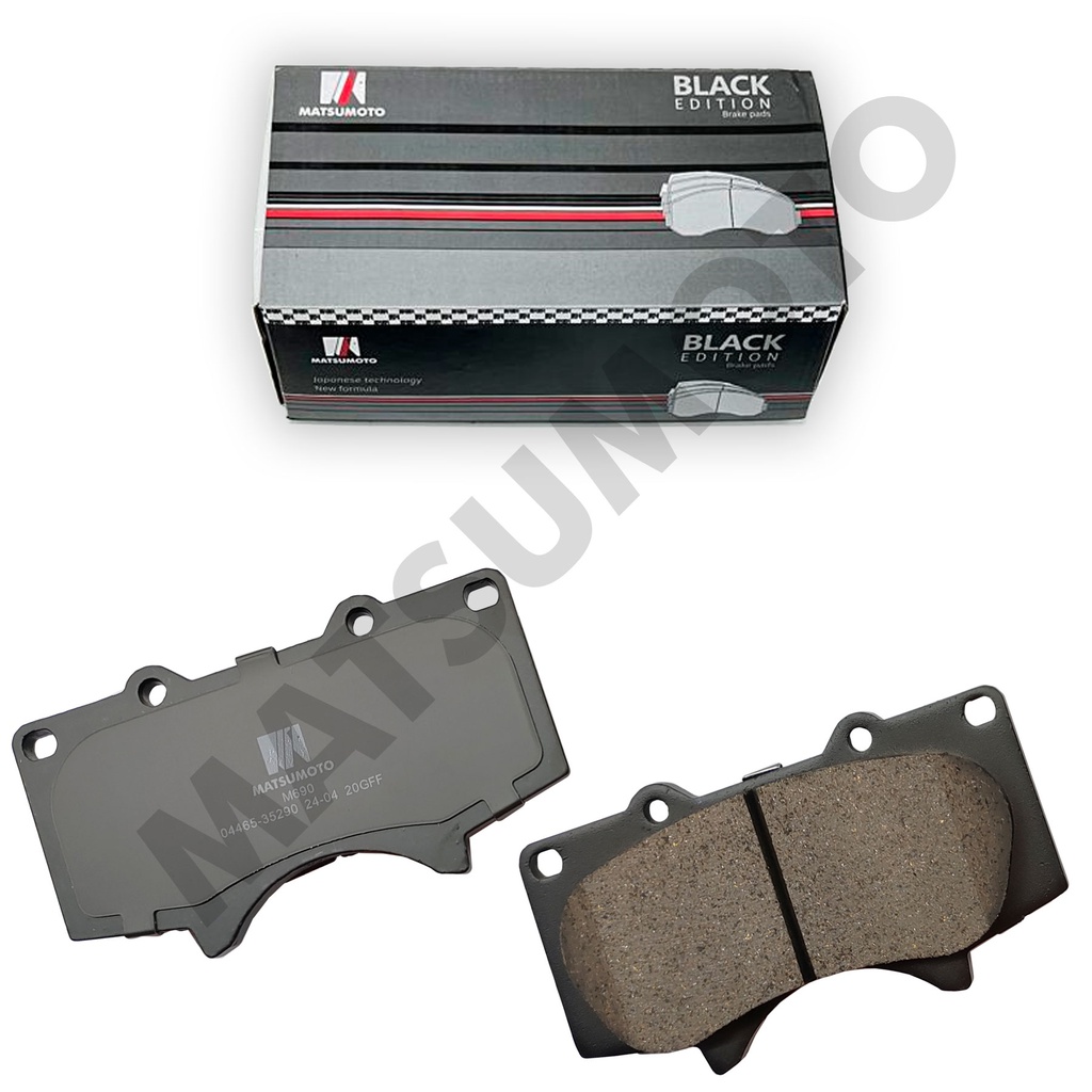 M690 - Pastilla de Freno Low Metal Black Edition Delanteras Toyota Hilux