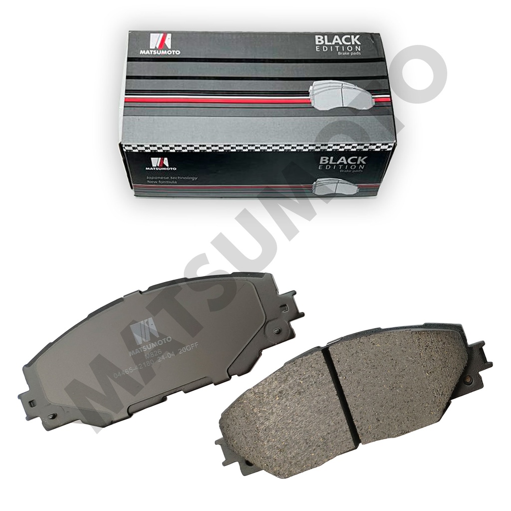 M826 - Pastilla de Freno Low Metal Black Edition Delanteras Toyota Rav4