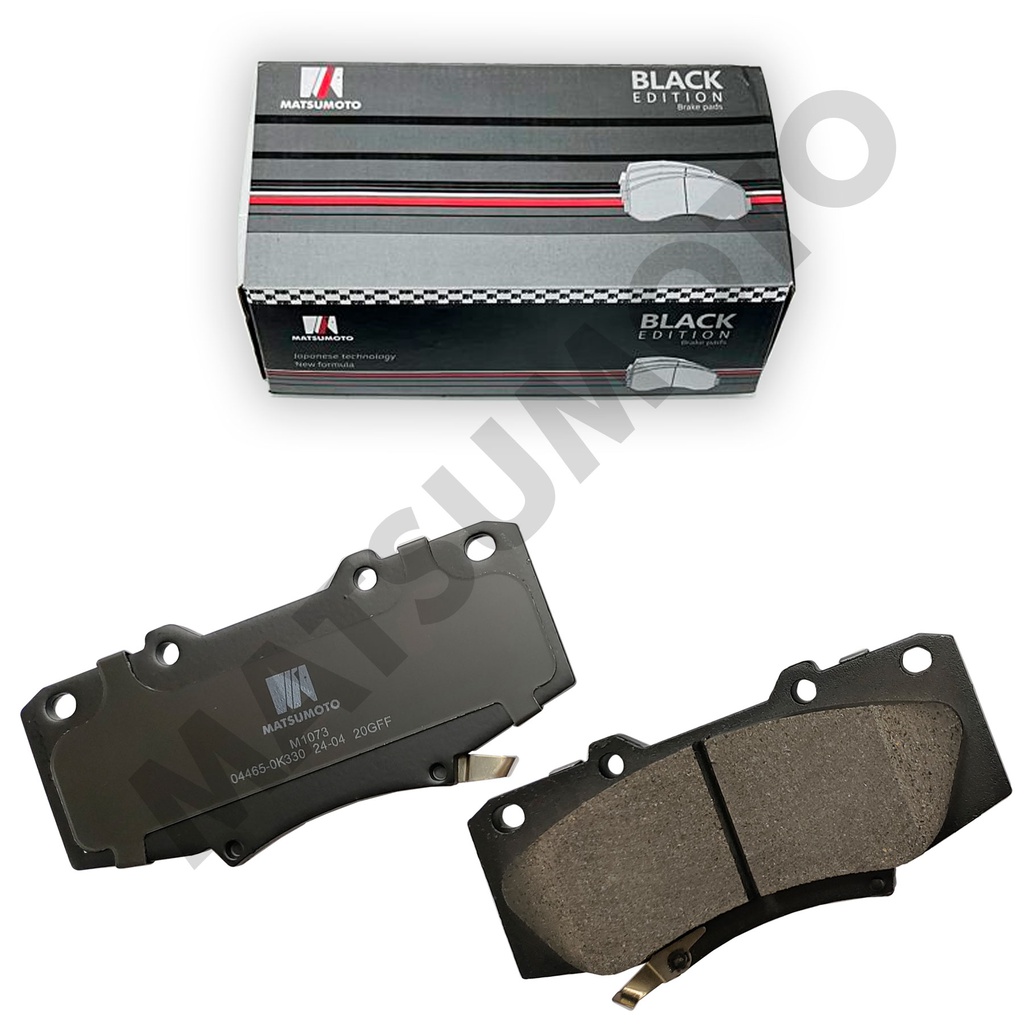 M1073 - Pastilla de Freno Low Metal Black Edition Delanteras Toyota Hilux