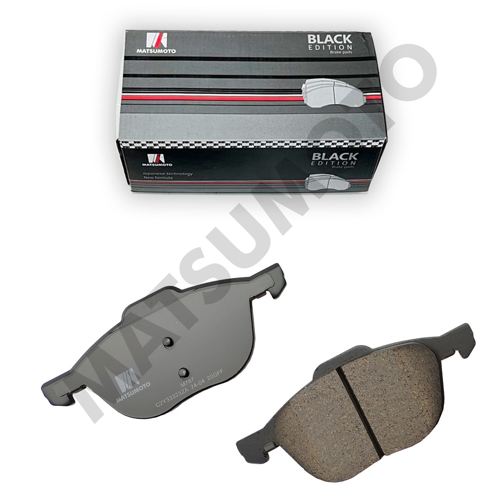 M767 - Pastillas de Freno Low Metal Black Edition Delanteras Ford  Focus - Mazda Mazda 3  - Volvo V50