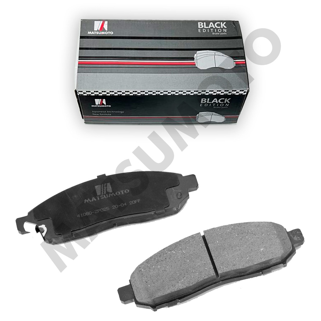 M802 - Pastillas de Freno Low Metal Black Edition Delanteras Nissan  Pathfinder, Navara