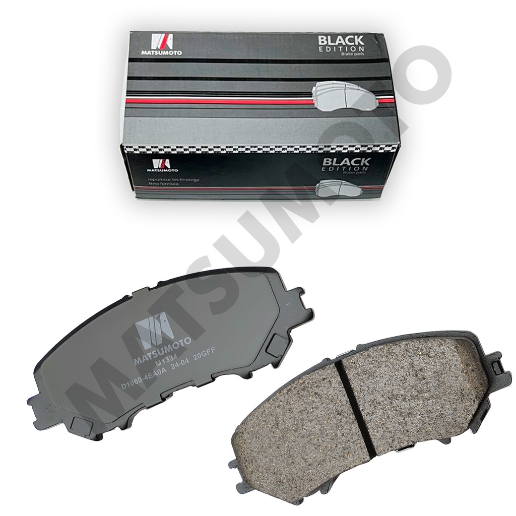 M1334 - Pastillas de Freno Low Metal Black Edition Delanteras Renault  Kadjar, Nissan Qashqai