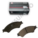 M1228 - Pastillas de Freno Low Metal Black Edition Delanteras Para Ford  Mazda