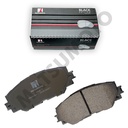 M828 - Pastilla de Freno Low Metal Black Edition Delanteras Toyota Corolla