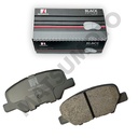 M1270 - Pastillas de Freno Low Metal Black Edition Traseras para Changan Mazda Mitsubishi Peugeot