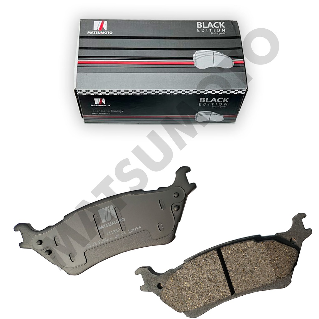 M1239 - Pastillas de Freno Low Metal Black Edition Traseras Para Ford