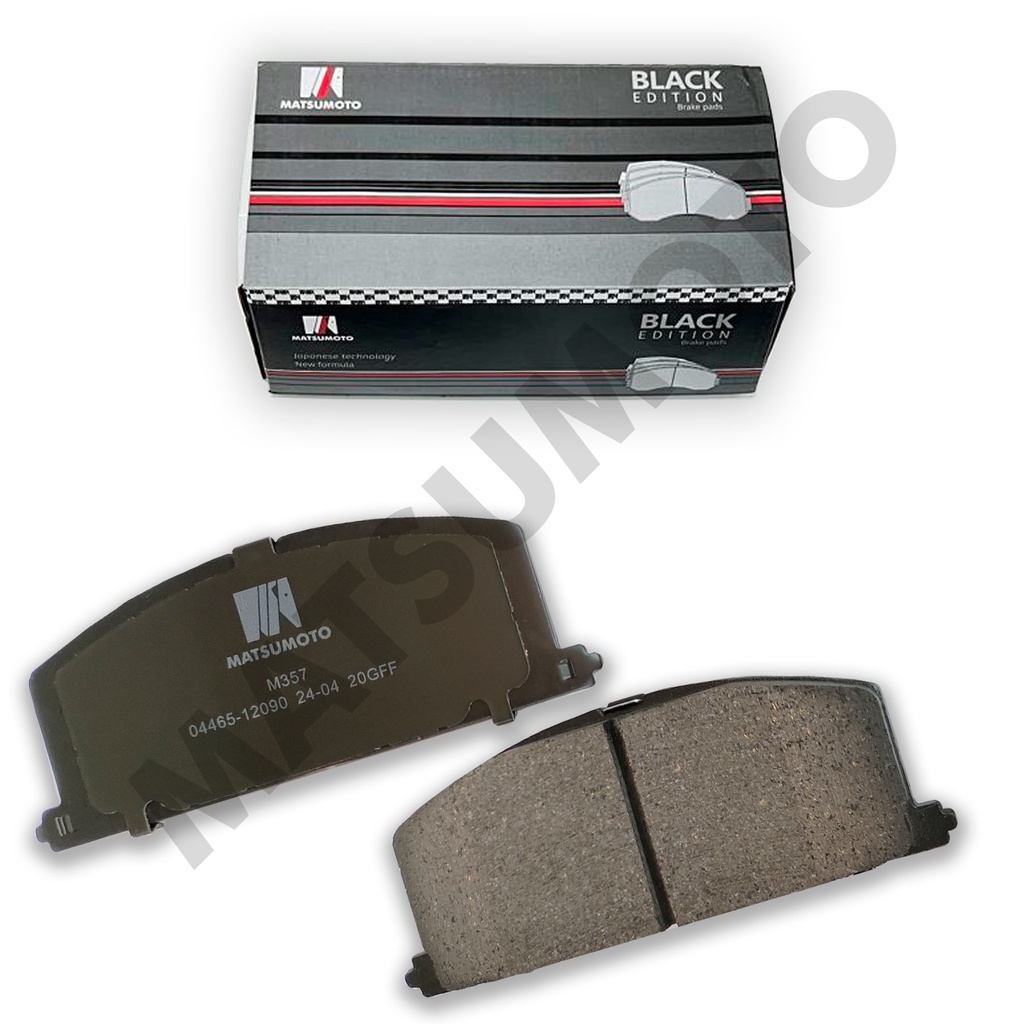 M357 - Pastillas de Freno Low Metal Black Edition Delanteras Toyota Tercel