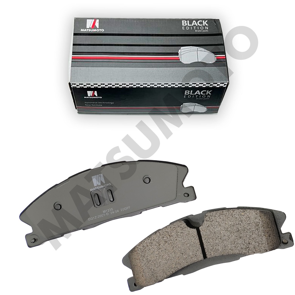 M1235 - Pastillas de Freno Low Metal Black Edition Delanteras Para Ford