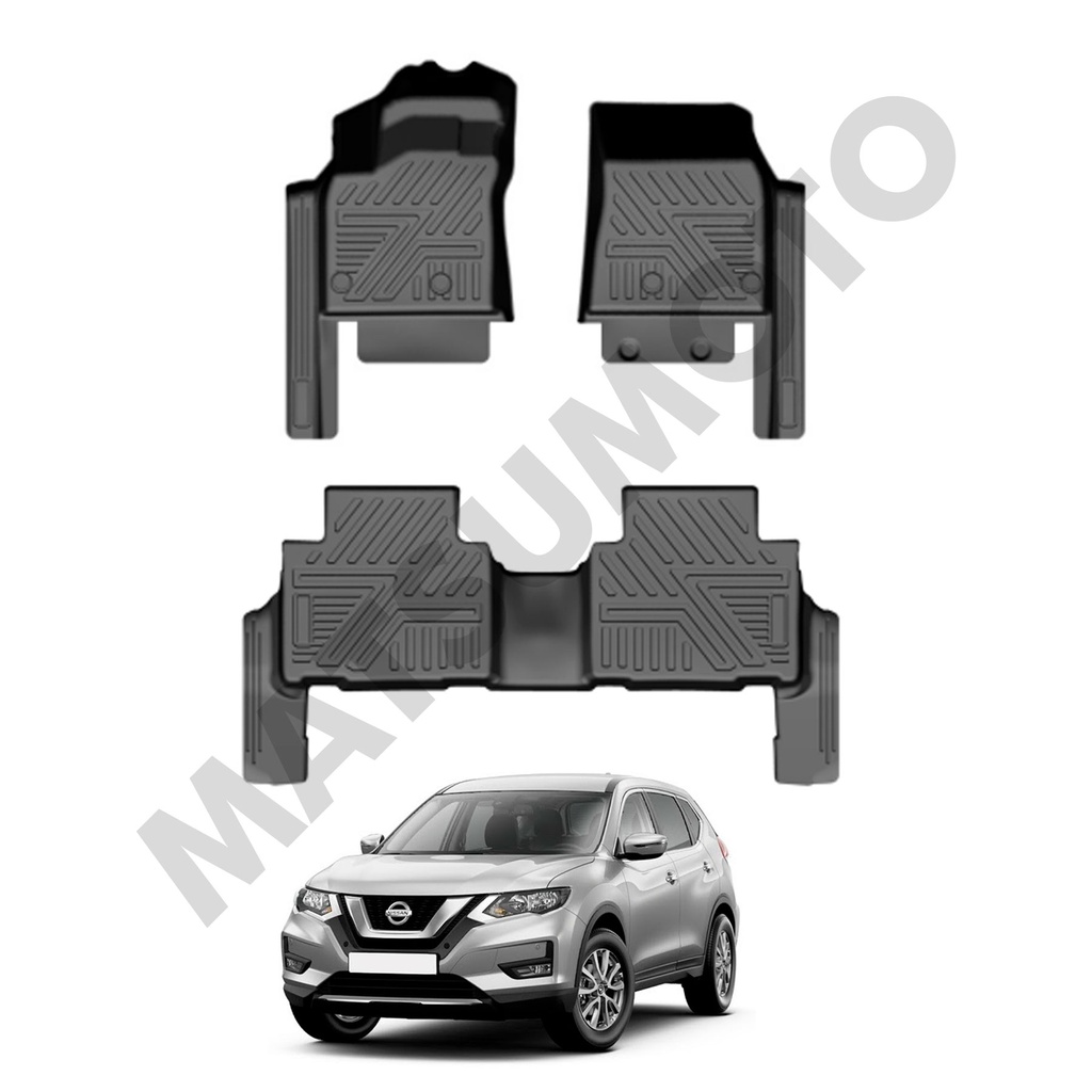 Set Pisos Calza Perfecto para Nissan X-Trail (2018 - 2022)