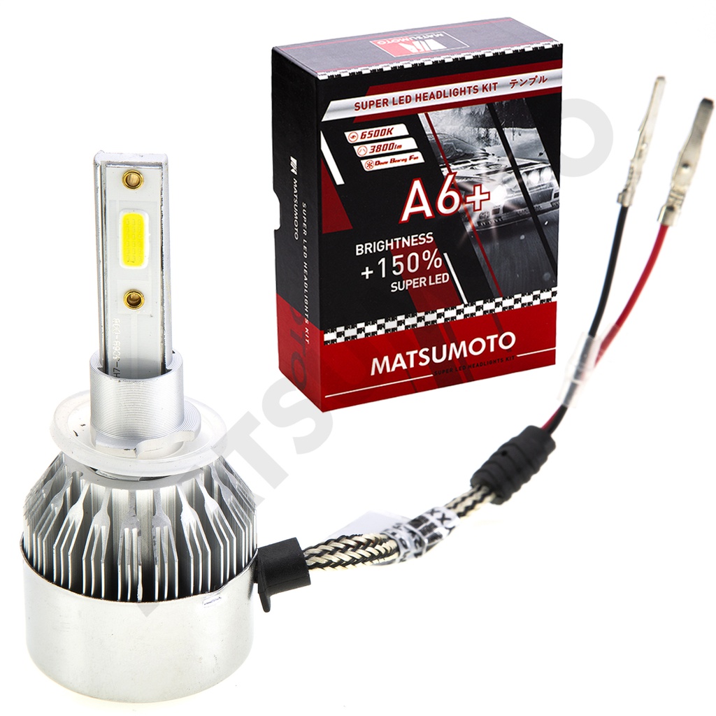 KIT Ampolletas Led 881 7600Lm A6+