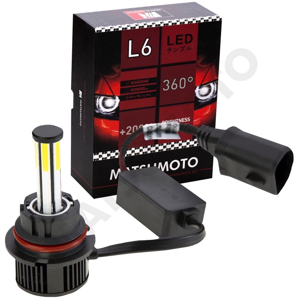 Ampolletas 9004 LED - 360 Grados