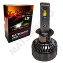 Set Ampolletas Super Led H1-L19 14.000 lumenes