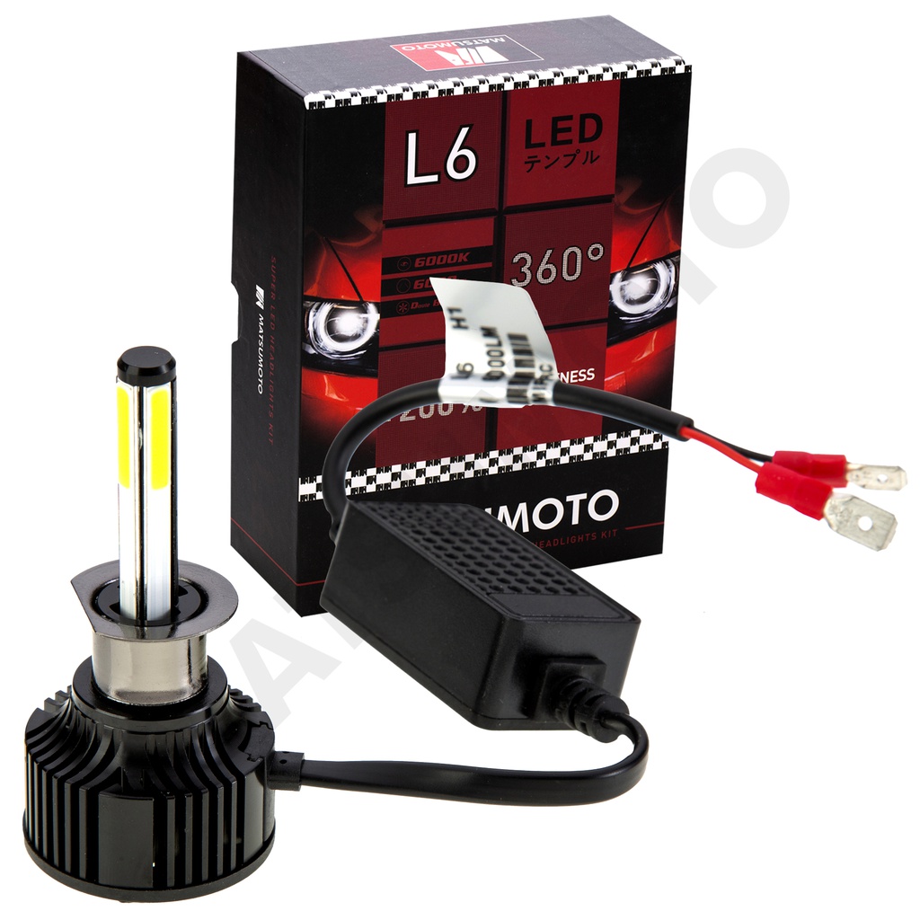 Ampolletas H1 LED - 360 Grados 