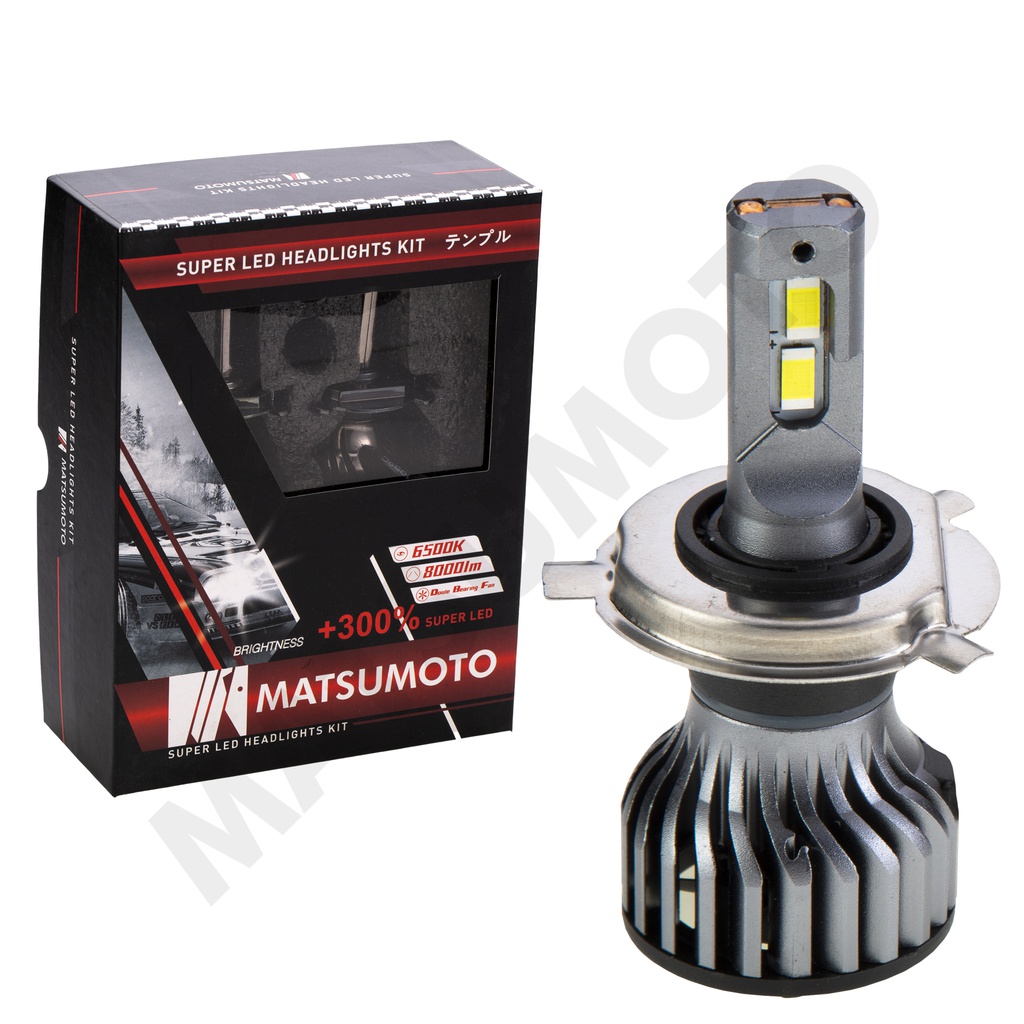 KIT Ampolletas Turbo Led  H4 16000Lm  L22