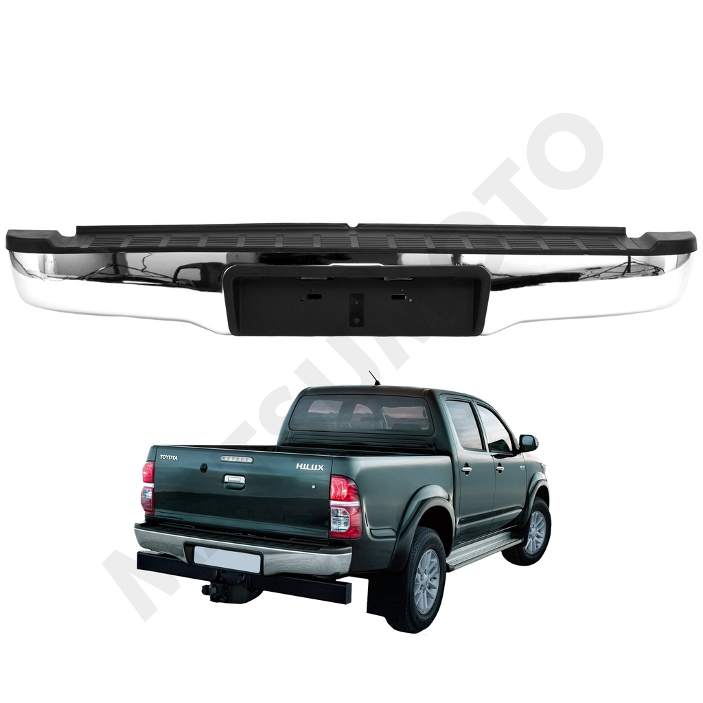 Parachoque Trasero (recto) para Toyota Hilux Vigo (2012-2015)