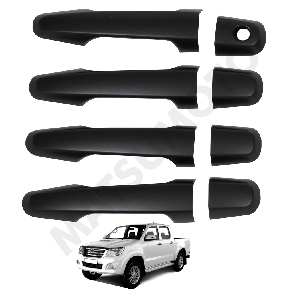 Set cubre manillas Black Edition Toyota Hilux (2006 - 2015)