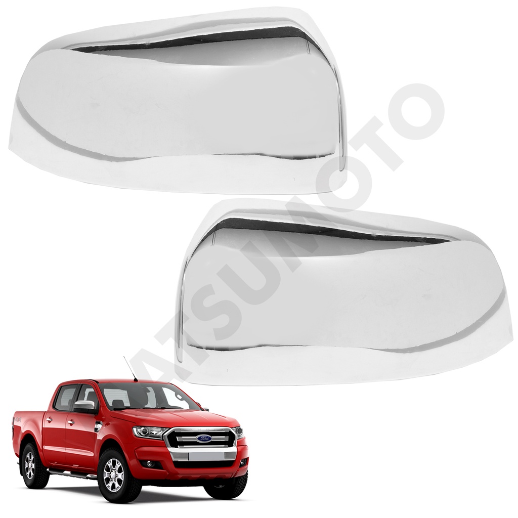 Cubre Retrovisor Cromo Ford Ranger (2013-2016)