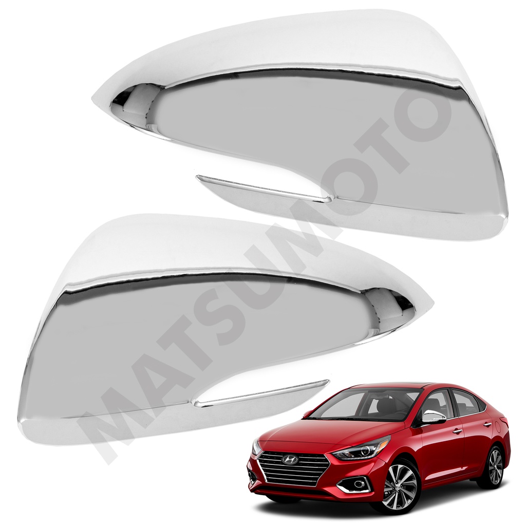 Cubre Retrovisor Cromo Hyundai Accent (2019-2021)