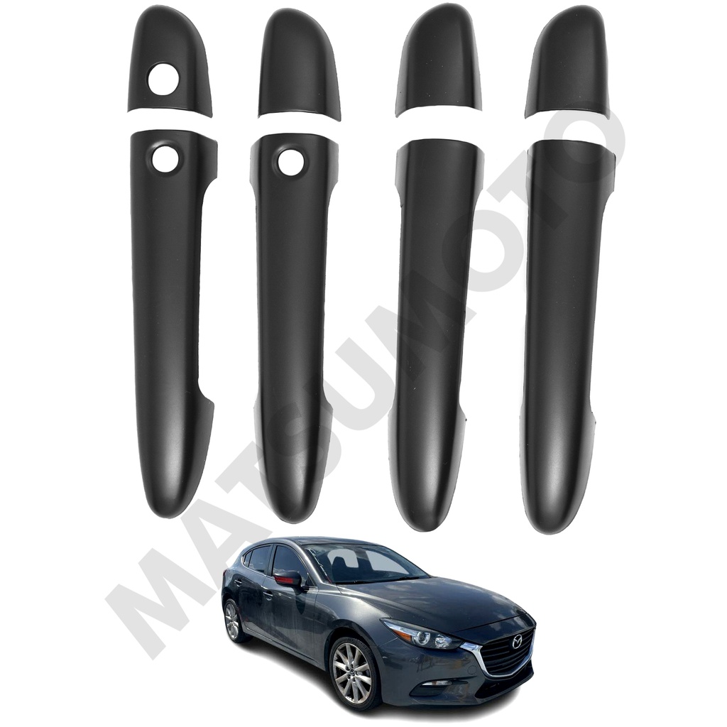 Set Cubre Manillas Black Edition Mazda 3 (2017-2019)