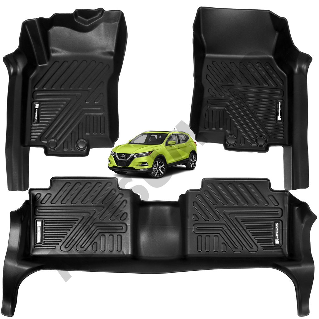 Set de Pisos Calza Perfecto Nissan Xtrail (2018 - 2022) 5D con cubre umbral completo de puerta