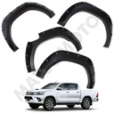 Kit Extensiones De Tapa Barro Versión Offroad Toyota Hilux Revo SR (2016-2020)