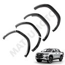 Kit Extensiones De Tapa Barro Slim Fender Toyota Hilux Rocco (2019-2021)