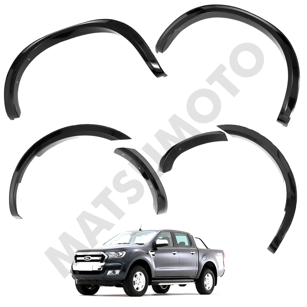 Kit Extensiones De Tapa Barro Slim Fender Ford Ranger (2013-2016)