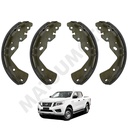 Balatas / Patines de Freno Nissan Np300 Navara 268.6*55 (2016-2022)