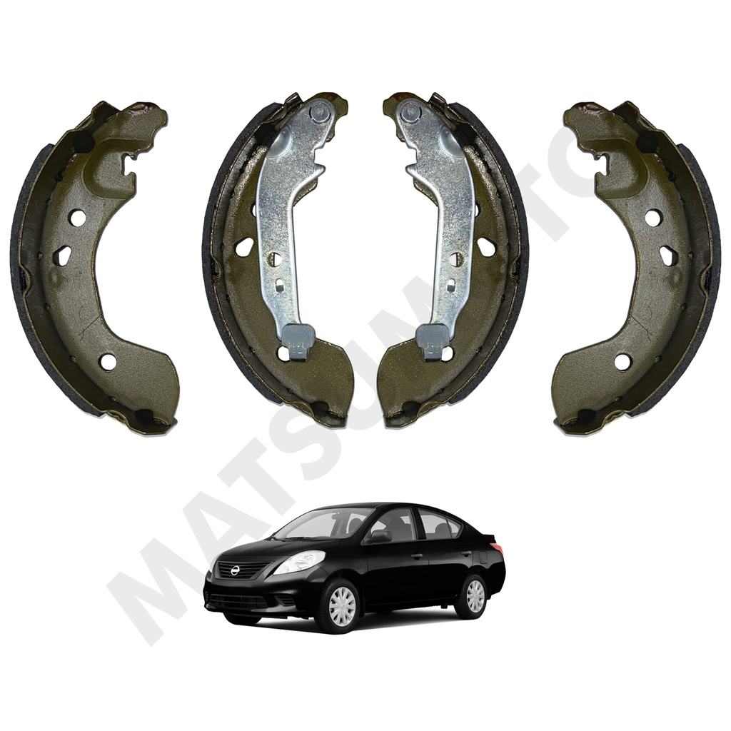 Balatas / Patines de Freno Nissan Versa 203.2*38.4 (2012-2014)