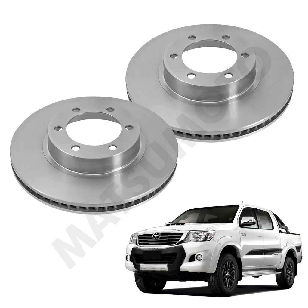 MD735 Disco de Freno Delantero Toyota Hilux DX / Vigo (2012-2015) / Hilux Revo / Prado / 4 Runner (2016-2022)