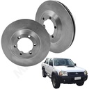 MD406 Disco de Freno Delantero Nissan Pathfiner 3.3 3.5 / Terrano D22 2.5 3.0 3.2 4x4 (1997 - 2015)