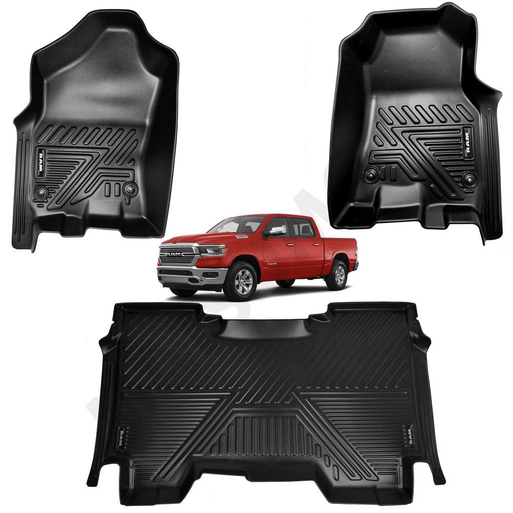 Set de Pisos Calza Perfecto para Dodge RAM (2020 - 2023)