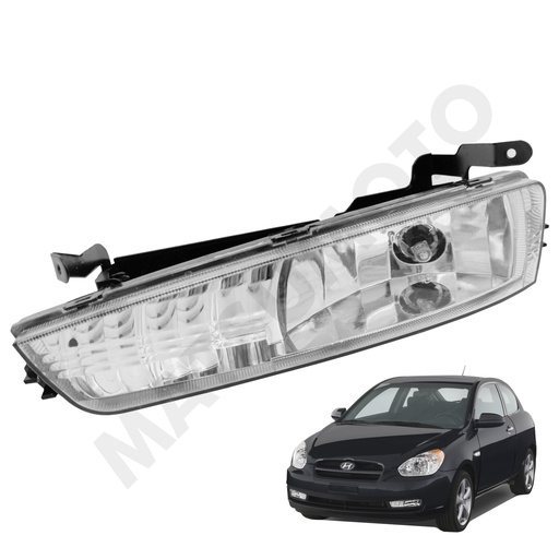 [HD01-14005-LH] Neblinero Izquierdo para Hyundai New Accent (2006 - 2011)