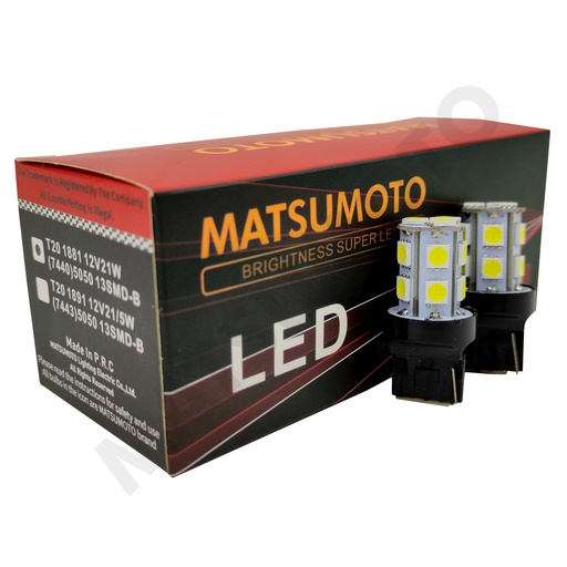 [T20 (1891)-LED] Ampolleta T20 (1891) LED 2 Contactos