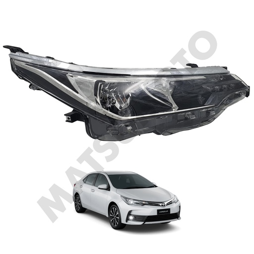 [HLL01-1172-001-RH] Óptico Derecho RH para Toyota Corolla brasilero (2018-2020)