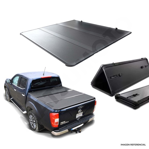 [HTTC-NNP2022] Cubre Pick Up Tapa Rigida Plegable Nissan New Navara NP300 (2016 - ON)