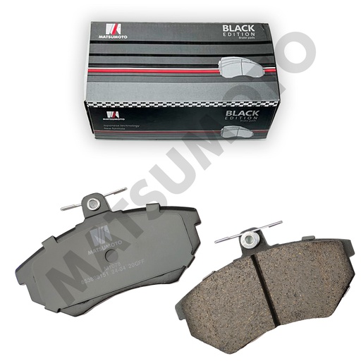 [BK-853698151] M1078 - Pastillas de Freno Low Metal Black Edition Delanteras Chevrolet N300 / N400 / Audi  80, 90, 100, 200 - Chery Tiggo 2