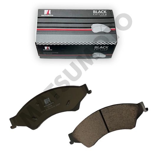 [BK-UCYE-33-23Z] M1228 - Pastillas de Freno Low Metal Black Edition Delanteras Para Ford  Mazda