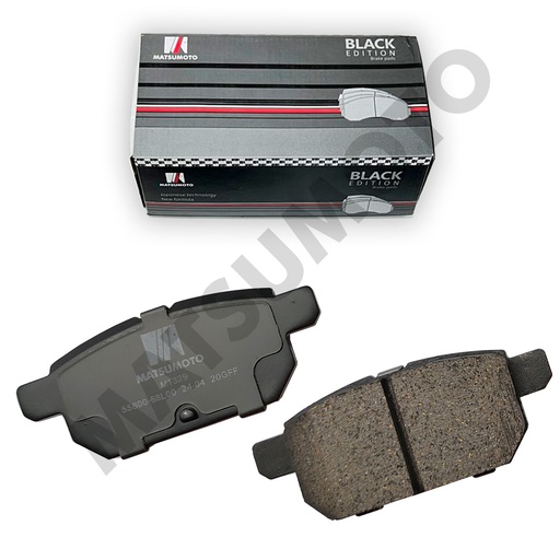 [BK-55800-68L00] M1329 - Pastillas de Freno Low Metal Black Edition Traseras Para Suzuki
