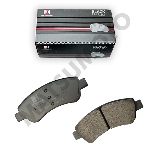 [BK-D1213 / 4252.18] M498/M490 - Pastillas de Freno Low Metal Black Edition Delanteras para Peugeot Volkswagen GDB1463