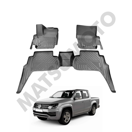 [KQD-4784-2-3] Set Pisos Calza Perfecto para VW Amarok (2017 - ON)