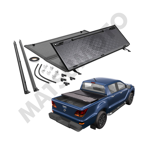 [HTTC-BT2021] Cubre Pick Up Tapa Rigida Plegable Mazda BT50 (2021 - actual)