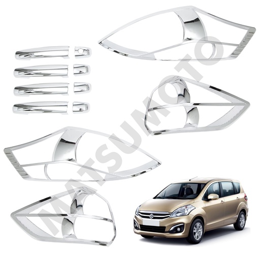 [KIT-8101CH] Kit Decorativo Exterior Cromo para Suzuki Ertiga (2012 - 2017)